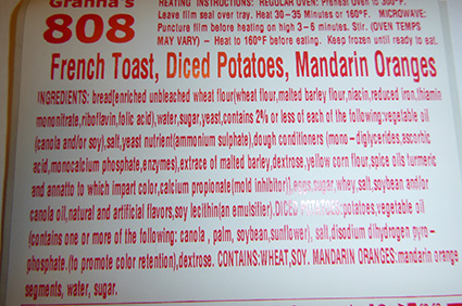 Granna’s LLC Issues Allergy Alert On Undeclared Milk in French Toast